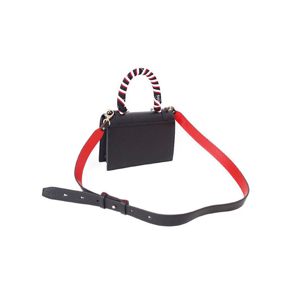 Christian Louboutin Elisa Top Handle Bag Black - Picture 2 of 5